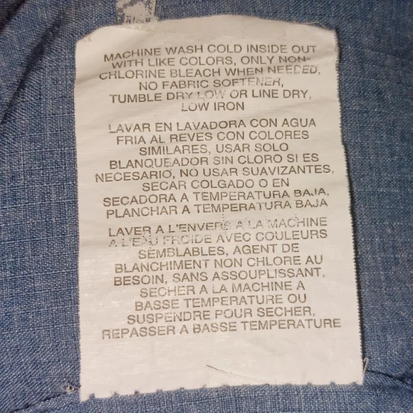 WRANGLER™ ATG MEN'S OUTDOORS SHORT SLEEVE ZIP POCKET SHIRT CORONET BLUE SIZE XL - Picture 11 of 12